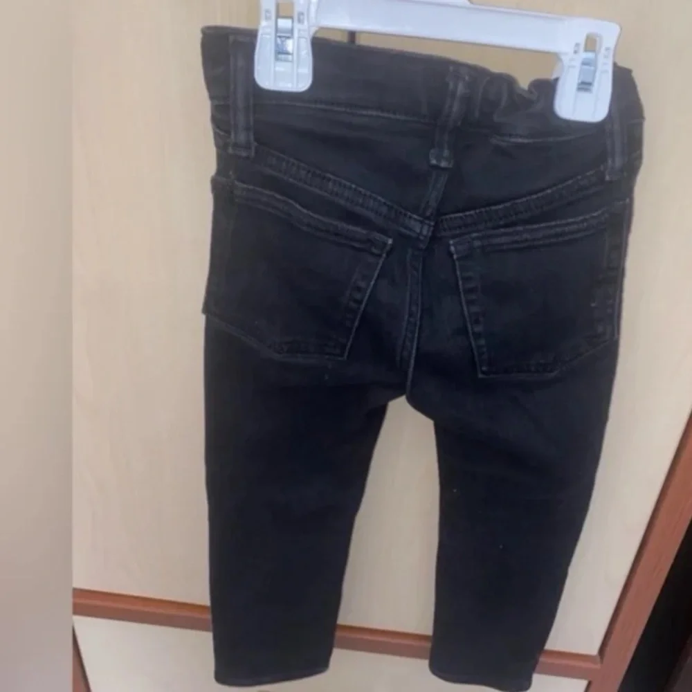 Gap Toddler Boys Black Skinny Jeans Adjustable Waist Size 4